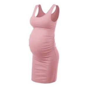 Maternity tank bodycon dress